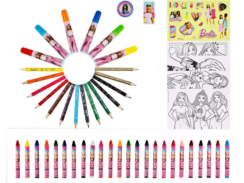Undercover Malset Barbie 51-teilig