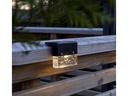 Star Trading Gartenlicht Solar Wandlaterne Bubbly Fence, 4 Stück