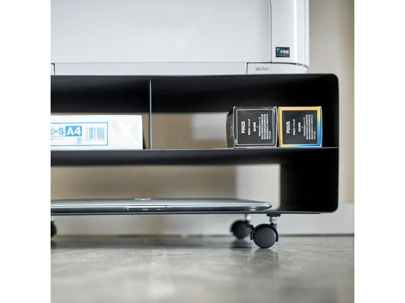 Yamazaki Multifunktionswagen Tower Schwarz