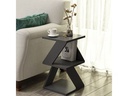 Woody Fashion Couchtisch Albeni 30 x 50 x 30 cm, Anthrazit