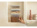 Brabantia Vorratsdose Tasty+ 6.5 l, Hellgrau/Transparent