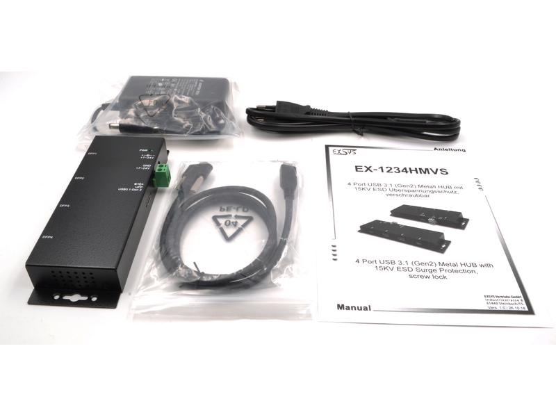 Exsys USB-Hub EX-1234HMVS