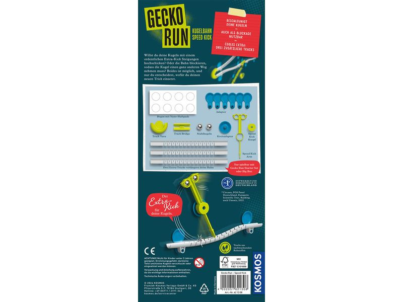 Kosmos Kugelbahn Gecko Run – Speed Kick