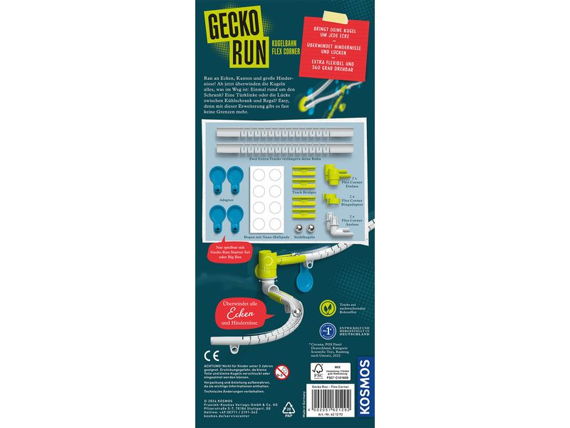 Kosmos Kugelbahn Gecko Run – Flex Corner