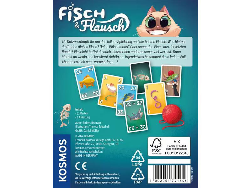 Kosmos Kartenspiel Fisch &amp; Flausch -DE-