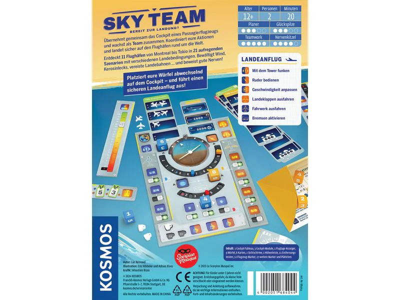 Kosmos Familienspiel Sky Team -DE-