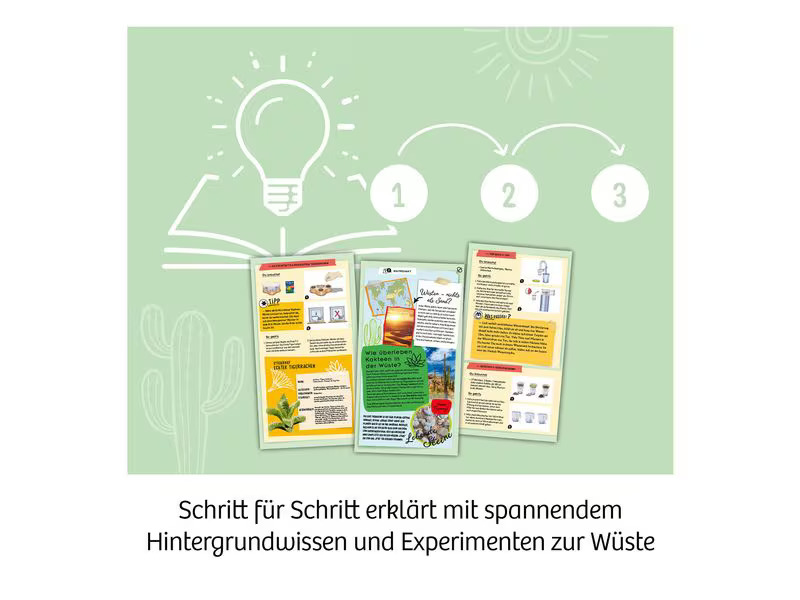 Kosmos Experimentierkasten Kakteen-Wüste