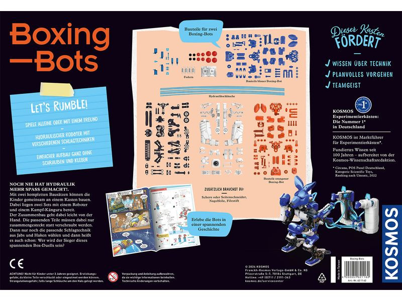 Kosmos Experimentierkasten Boxing Bots