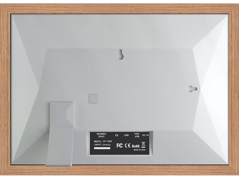 Kodak Digitaler Bilderrahmen RCF-1012W 10 WiFi Hellbraun; Weiss