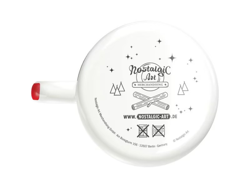 Nostalgic Art Universaltasse Genius At Work 360 ml, 1 Stück, Schwarz/Weiss