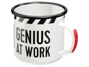 Nostalgic Art Universaltasse Genius At Work 360 ml, 1 Stück, Schwarz/Weiss