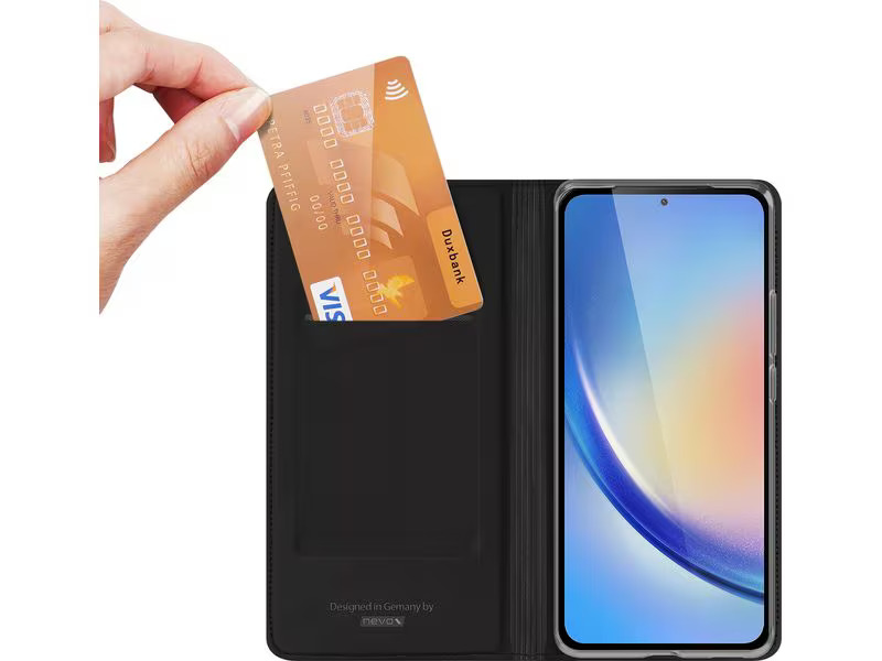 Nevox Book Cover Vario Series Galaxy A35 5G Schwarz