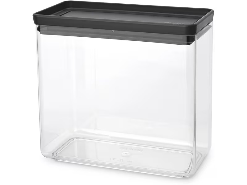 Brabantia Vorratsdose Tasty+ 3.5 l, Dunkelgrau