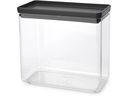 Brabantia Vorratsdose Tasty+ 3.5 l, Dunkelgrau