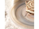 Leonardo Speiseteller Alabastro Ø 25 cm, 2 Stück,Beige