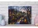 CRAFT Buddy Bastelset Crystal Art Kit Kanal Leben 40 x 50 cm