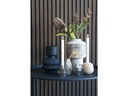 House Nordic Vase rund 22 cm, Schwarz