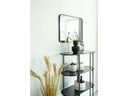 House Nordic Vase rund 22 cm, Schwarz