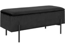House Nordic Bank Watford 36.5 x 95 x 46 cm, Schwarz
