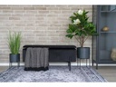 House Nordic Bank Watford 36.5 x 95 x 46 cm, Schwarz