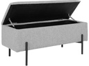 House Nordic Bank Watford 36.5 x 95 x 46 cm, Hellgrau