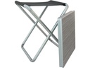Eurotrail Campinghocker Campus Hocker mit Platte