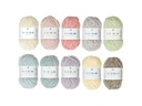 Rico Design Wolle Ricorumi Nilli Nilli Pastell, 10er Set