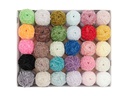 Rico Design Wolle Ricorumi Nilli Nilli Mehrfarbig, 30er Set