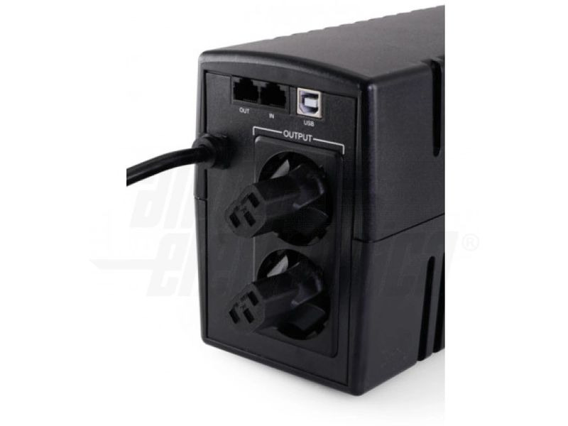Alpha Elettronica Adapterstecker C13 - Schuko, gerade