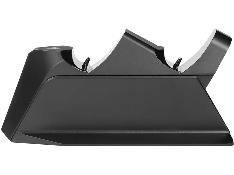 DELTACO Ladestation Dual Charger PS5 Schwarz