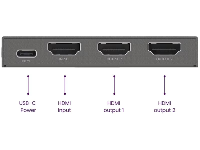 Marmitek Verteiler Split 712 UHD 4K HDMI