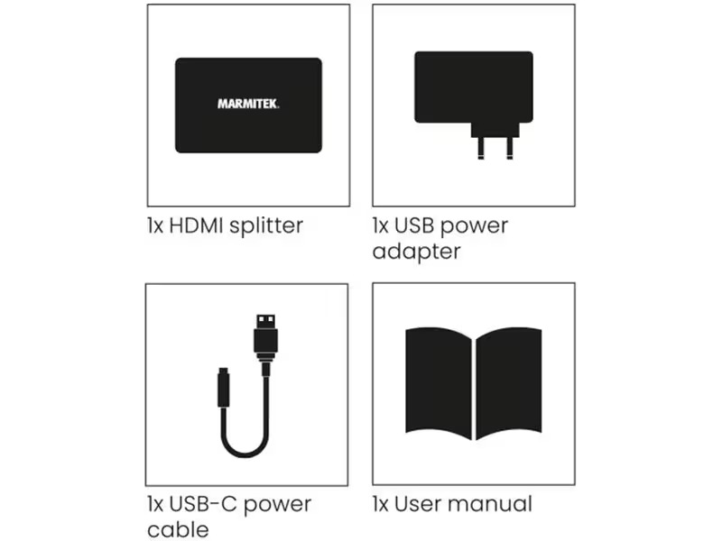 Marmitek Verteiler Split 712 UHD 4K HDMI