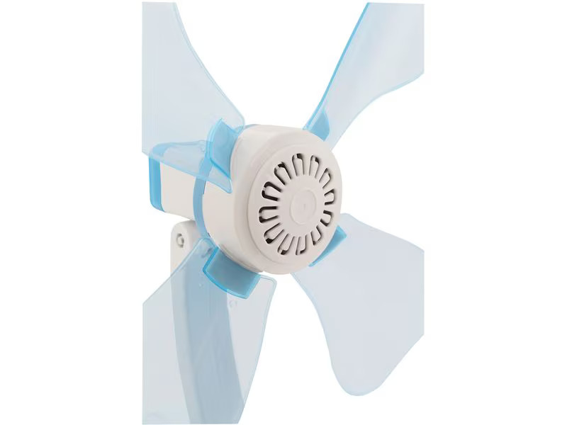 Eurotrail Klammer-Ventilator 12 V Hellblau/Weiss