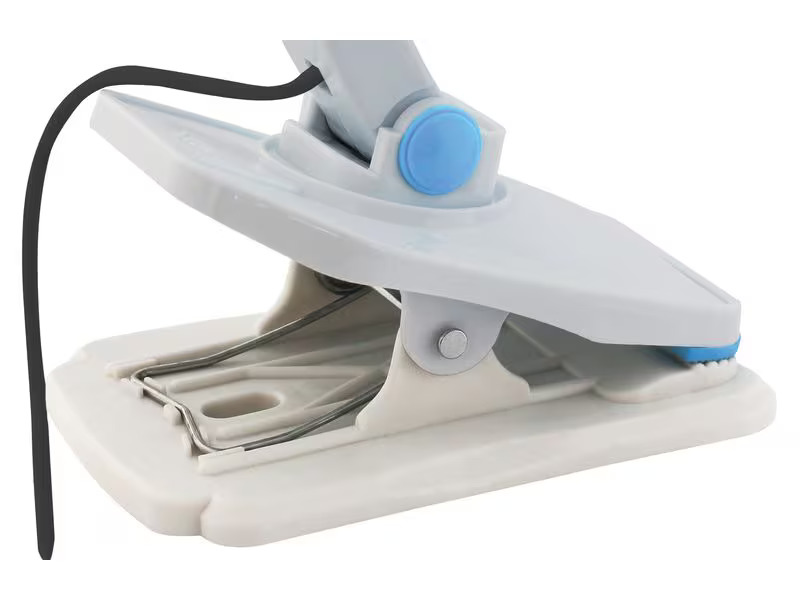 Eurotrail Klammer-Ventilator 12 V Hellblau/Weiss