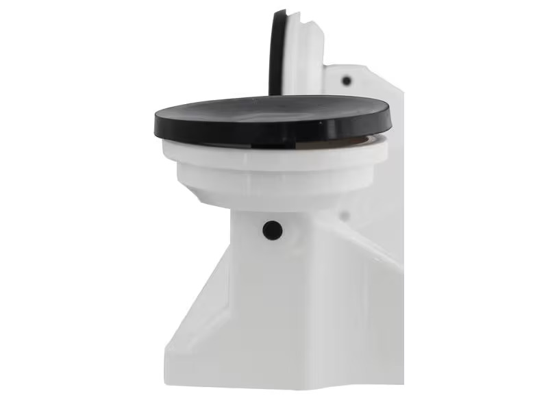 Eurotrail Saugnapf-Regal mit Haken Weiss