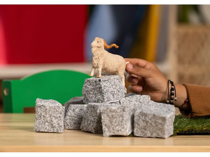 Schleich Spielzeugfigur Farm World Angoraziegenbock