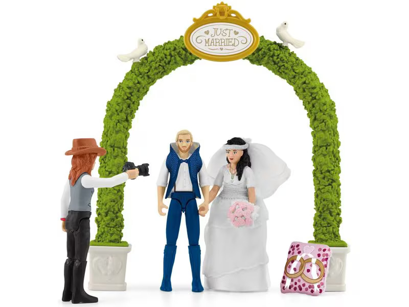 Schleich Spielfigurenset Horse Club Hochzeitskutsche