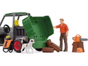 Schleich Spielfigurenset Farm World Waldbauer mit Fahrzeug