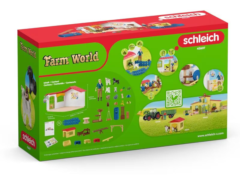 Schleich Spielfigurenset Farm World Tierhotel