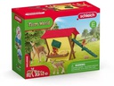 Schleich Spielfigurenset Farm World Fütterung der Waldtiere