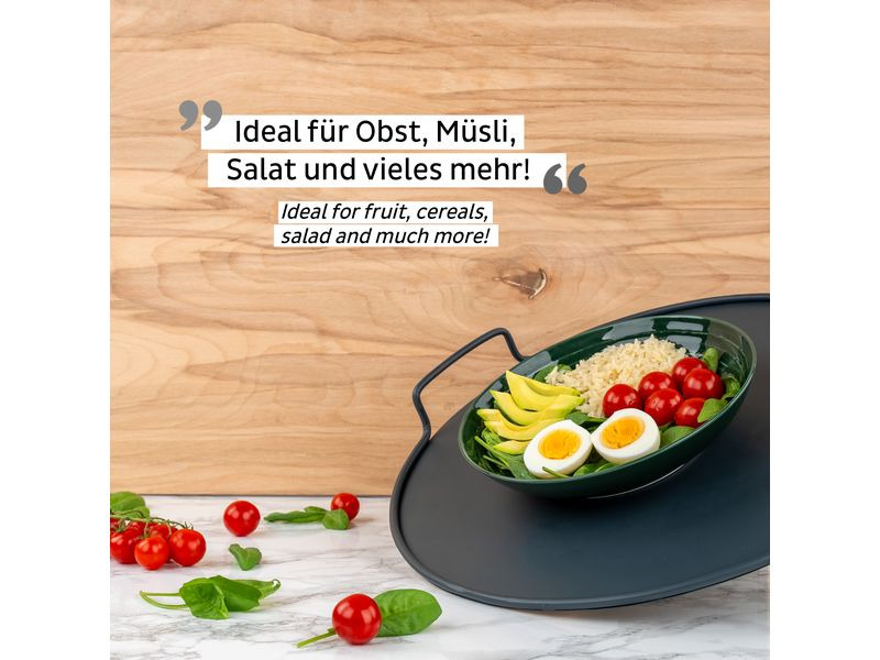 Silwy Magnet-Food-Bowls Dunkelgrün