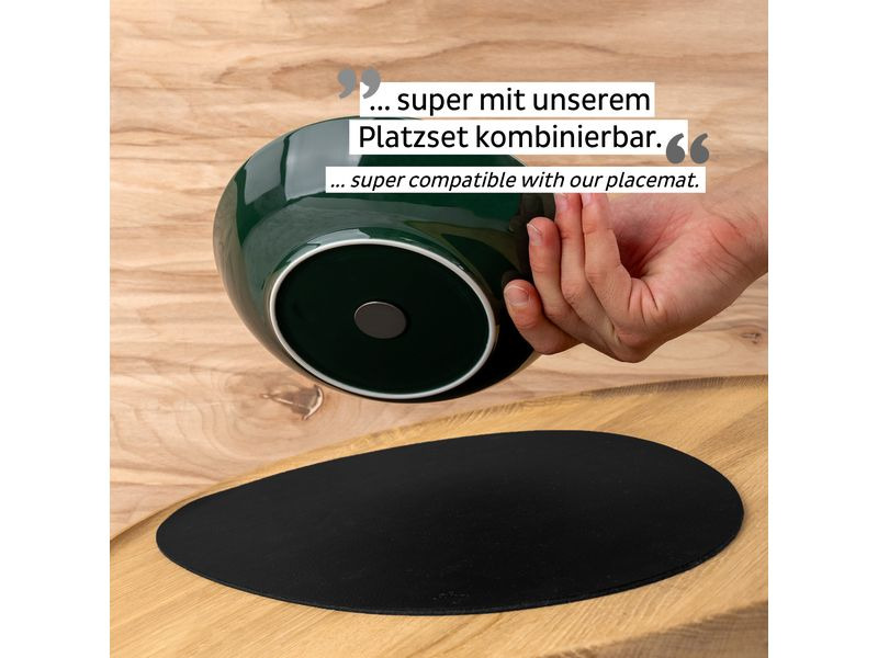Silwy Magnet-Food-Bowls Dunkelgrün