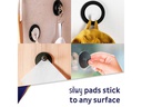 Silwy Haken Magnet Clever 0.2 kg, Weiss