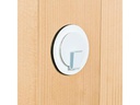 Silwy Haken Magnet Clever 0.2 kg, Weiss