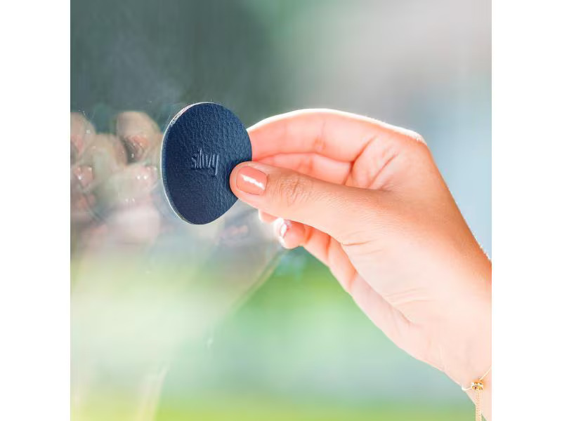 Silwy Haken Magnet Clever 0.2 kg, Schwarz/Weiss
