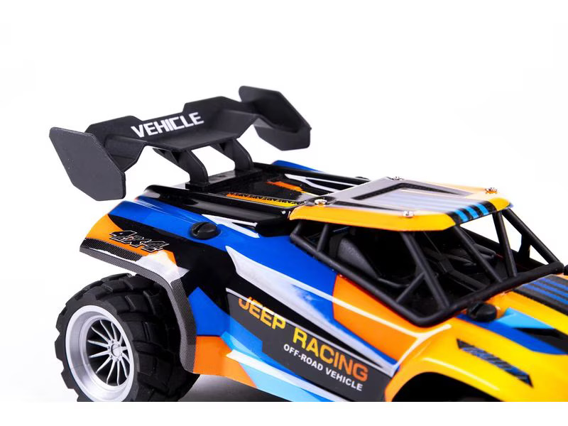 TEC-TOY Buggy Jeep Racing Blau/Orange, 1:18