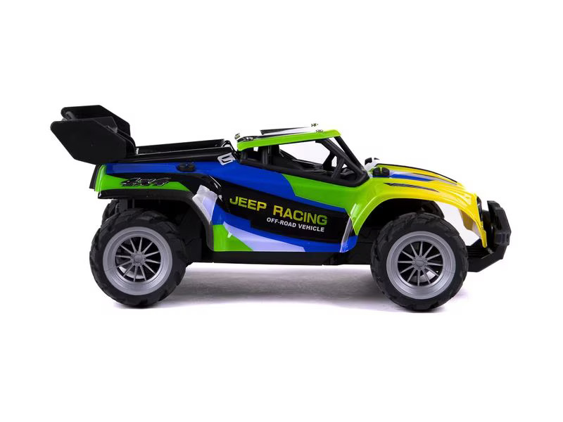 TEC-TOY Buggy Jeep Racing Blau/Grün, 1:18