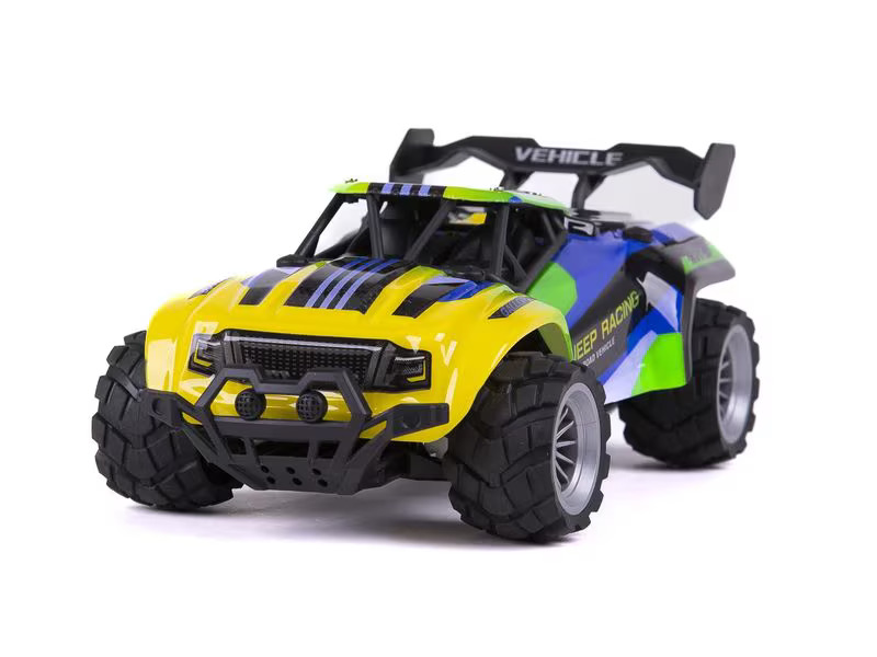 TEC-TOY Buggy Jeep Racing Blau/Grün, 1:18