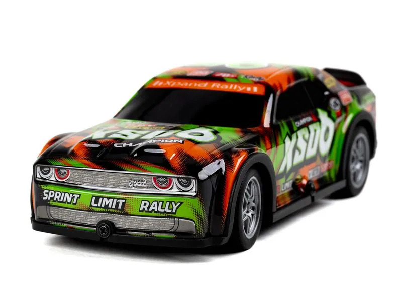 TEC-TOY Auto Roar SXO6 mit Licht, Grün/Orange, 1:22