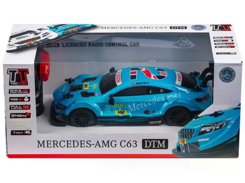 TEC-TOY Auto Mercedes-AMG C63 DTM #2 Blau, 1:24